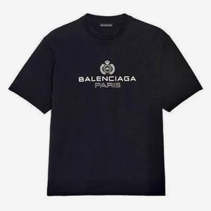 Balenciaga Black Short Sleeve Tee Shirt- Men’s Large